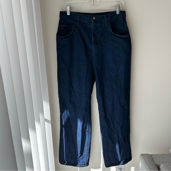 Favorite Daughter The Jennifer High Rise Loose Straight Jeans in Stout Size 29 - Picture 4 of 15